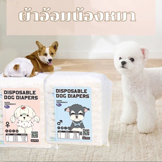 🐶พร้อมส่ง😻ผ้าอ้อมสุนัข ผ้าอ้อมสัตว์เลี้ยง ผ้าอ้อมสุนัขขนาดเล็ก  ผ้าอนามัยสุนัข S-XL ราคาถูก👍