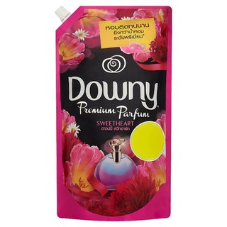 Downy ดาวน์นี่ น้ำยาปรับผ้านุ่ม สูตรเข้มข้น กลิ่นสวีทฮาร์ท 1.35 ลิตร ชนิดเติม (4902430723626)