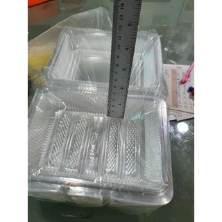 กล่องใส สำหรับใส่อาหาร (เบอร์ 104) ใส่ข้าวราดแกง ข้าวคลุกกะปิ ข้าวผัด เนื้อOPS ไม่เป็นไอน้ำ แพคละ 100 ชิ้น รุ่นฝาพับ