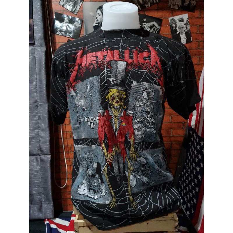 เสื้อOvpมือ1/METALLICAแมงมุม