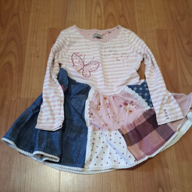 dress Next size 3-4 yrสภาพดี
