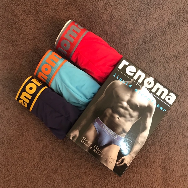 Underwear Renoma ของแท้💯% รุ่น liquid microfiber