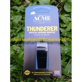 นกหวีด ACME Thunderer แบบพลาสติกสีดำ , ลายพราง (ของอังกฤษ )