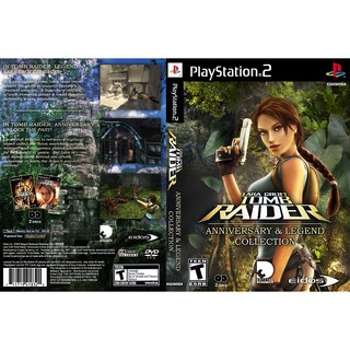 TOMB RAIDER ANNIVERSARY &amp; LEGEND COLLECTION [PS2 US : DVD5 2 Discs]