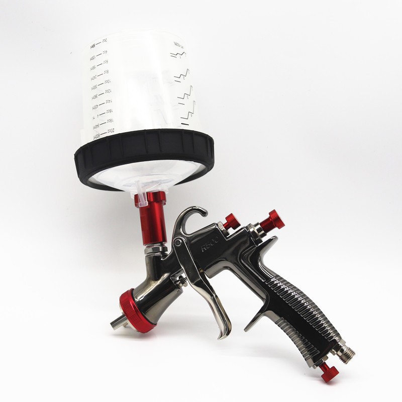 R500 spray gun LVLP SPRAY GUN air spray gun PPS spray gun cup adapter