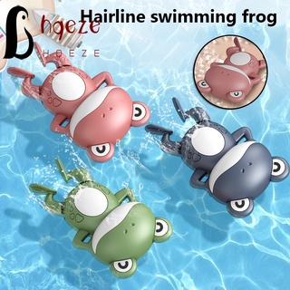 เทศกาลสงกรานต์ Baby Bath Toys Cute Clockwork Animals Frog Water Toys Swimming Pool Water Game Best Gifts for Children