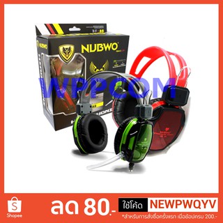 หูฟัง Headset Nubwo A6 เบสแน่น เสียงชัดเจน