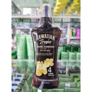 Hawaiian Dark Tanning Oil SPF4 spray