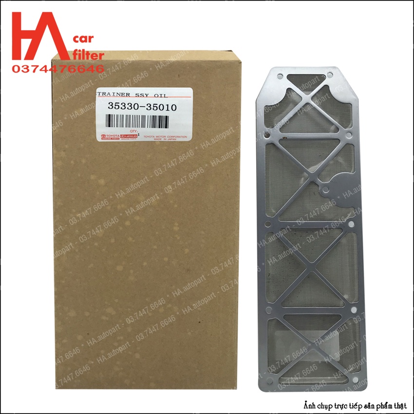 กรองน้ํามันเกียร์สําหรับ Toyota 4 Runner 2.4L & 3.0L, Land Cruiser Prado 2.4L & 3.0L. TOT รหัส 35330