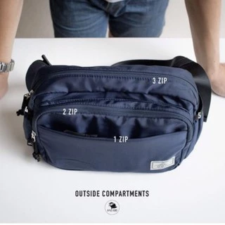 bagsbird รุ่นWL02 กระเป๋าสะพายข้าง ปรับเป็นคาดอกและคาดเอวได้ เป็นรุ่นขายดีที่มีรีวิวมากที่สุด