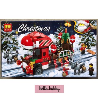 ตัวต่อ Bela 11083 Christmas Sleigh 375pcs