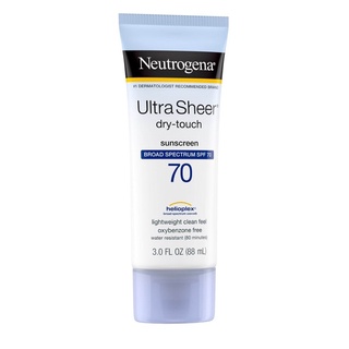 ครีมกันแดด Neutrogena Ultra Sheer Dry-Touch # 3.0 FL OZ(88 ml) No Box สินค้าพร้อมส่ง