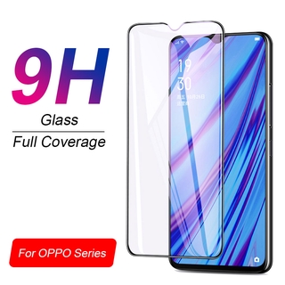 OPPO F11 F5 F7 F9 Pro A53 A93 A15 A15s A3S A5 AX5 A5S AX5s A7 A9 A12 A12e A52 A92 A83 A33 A53 2020 Reno 2 2F 3 4 4F 5 4G Full Cover Tempered Glass Screen Protector