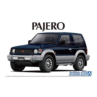 Aoshima 1/24 Mitsubishi Pajero (V24WG) XR-II 1991