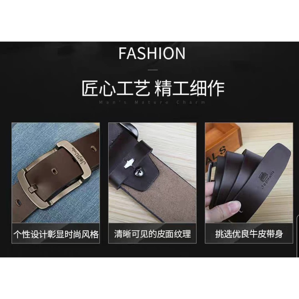 เข็มขัด เข็มขัดหนังผู้ชาย 🔻GVI BELT FOR MEN🔻หัวเหล็กอัลลอยด์-ไม่เป็นสนิม🔷มีของพร้อมส่ง✅