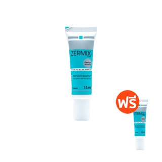 [1แถม1] ZERMIX Cream 15 ml เซอร์มิกซ์ ครีมบำรุงผิวหน้าเพื่อผิวแห้ง แดง ขุย คัน (ผิวแพ้ง่าย ผื่นภูมิแพ้ sebderm เซราไมด์)