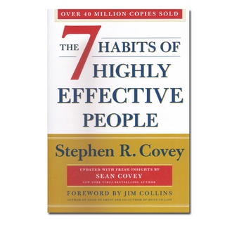 หนังสือ The 7 HABITS OF HIGHLY EFFECTIVE PEOPLE  (หนังสือภาษาอังกฤษ)