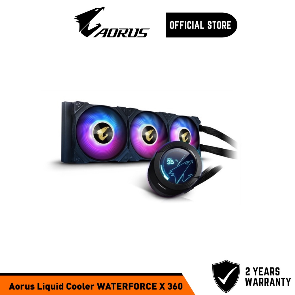 GIGABYTE Aorus Liquid Cooler WATERFORCE X 360 (GP-AORUS WATERFORCE X ...