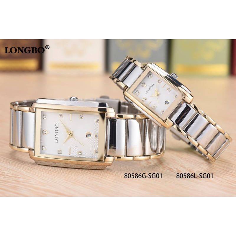 นาฬิกาข้อมือ Longbo Watch แท้ 100 % ซื้อคู่คุ้มมากกกก