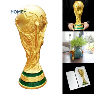 2022 Qatar World-Cup Football Trophy Model Football Match Souvenir Home Decor Resin Crafts Resin Art Figurines Desktop Ornament