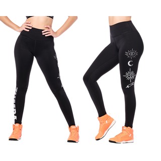 Zumba Spirit High Waisted Ankle Leggings (กางเกงเลคกิ้งออกกำลังกายซุมบ้าและโยคะ)