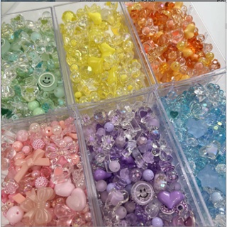 ลูกปัดอะคริลิค แฮนด์เมด DIY สําหรับทําเครื่องประดับ 20 ชิ้น