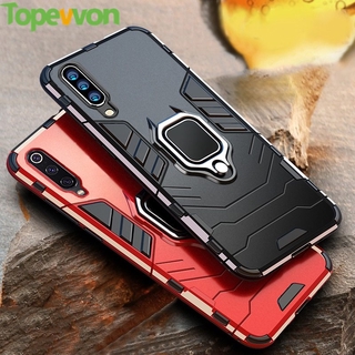 Topewon Shockproof Armor Case For Samsung Galaxy A10 A20 A30 A40 A50 A60 A70 A10S A20S A30S A50S A70S A02S A51 A71 A11 Case Stand Holder Car Ring Phone Cover