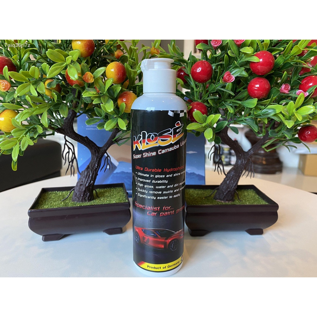 Klose Super Shine Carnauba Liquid Wax คาร์นัวบาแว็กซ์คุณภาพจากบราซิล