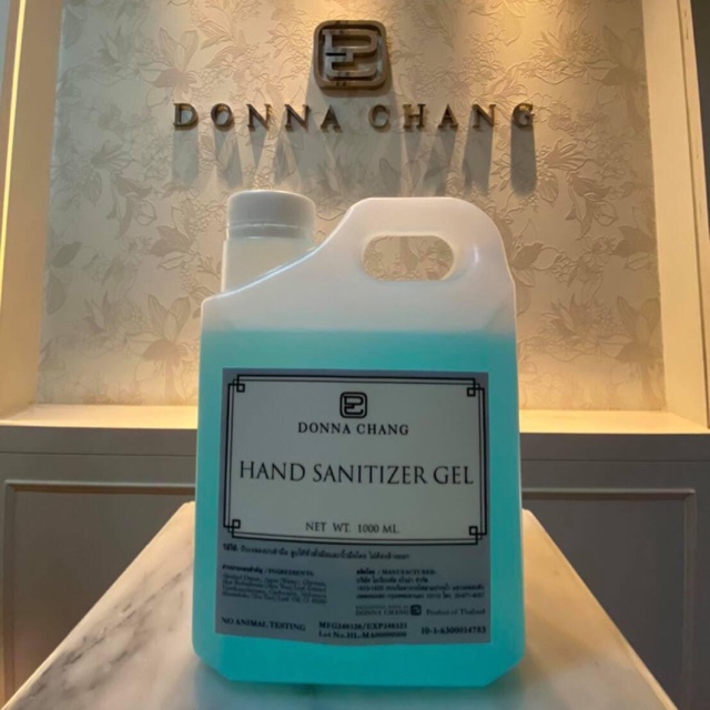 Donna Chang เจลล้างมือแอลกอฮอล์ ขนาด1,000Ml. แบบแกลลอน