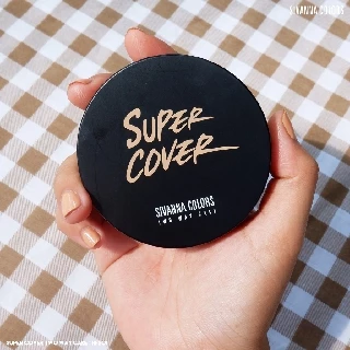 ♦️ของแท้·ส่งด่วน·ถูก♦️Sivanna Super Cover Two Way Cake Powder #HF201 : ซิวานน่า แป้งผสมรองพื้น x 1 ชิ้น dayse