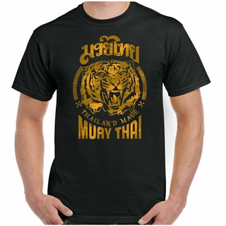 เสื้อยืด แขนสั้น พิมพ์ลายศิลปะการต่อสู้ MUAY THAI MMA สไตล์คลาสสิก ไม่ซ้ําใคร สําหรับผู้ชาย 334920Size S-5XL