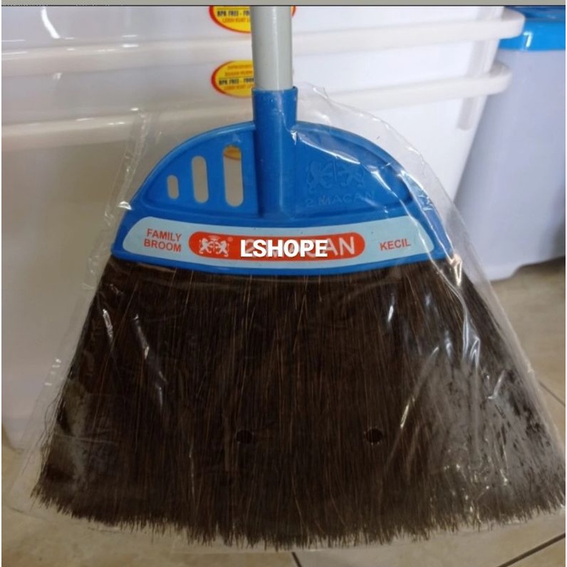 SMALL 2 TIGER BROOM. 2 TIGER IJUK BROOM. ครอบครัวขนาดเล็ก ห้อง