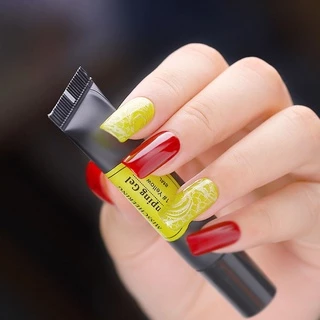 น้ํามันทาเล็บเจล UV ขนาด 8 มล. 12 สี สําหรับตกแต่งเล็บ