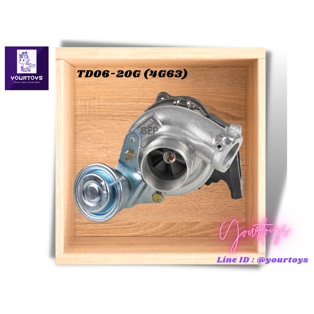 TD06-20G Turbocharger (Mitsubishi) - เทอร์โบ TD06-20G (4G63)