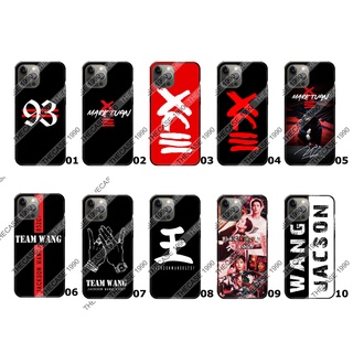 เคสสกรีน  Apple iPhone i11 Pro Max i12 Mimi i12 i12 Pro i12 Pro Max รวมลาย Case XCIII แจ็คสันวัง GOT7