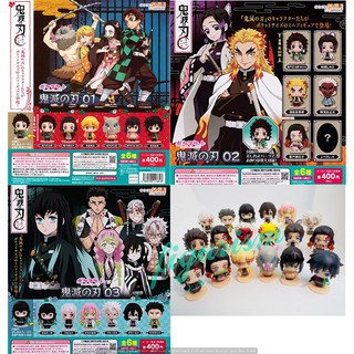 Pocket Maquette Demon Slayer Vol.1,2,3 แบบแยก🔥โมเดล Gashapon กาชาปอง Kimetsu no Yaiba ดาบพิฆาตอสูร🔥 ของแท้ ญี่ปุ่น💯