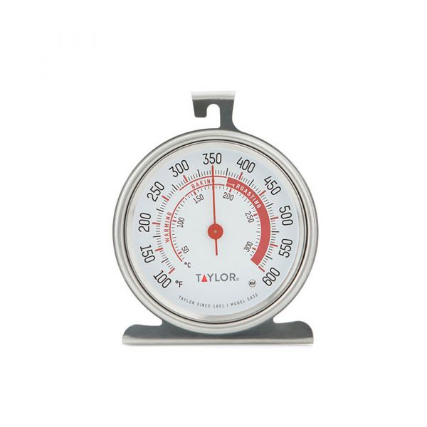 Taylor เครื่องวัดอุณหภูมิเตาอบ เทอร์โมมิเตอร์ ขนาดหน้าปัด 8 ซม. Oven or Grilled Dial Thermometer 3.25" ของแท้จาก USA