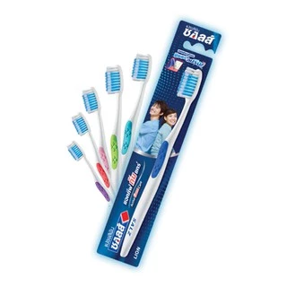Salz Active Gum Care แปรงสีฟัน ซอลส์ แอคทีฟกัมแคร์ แพ็ค 3 (คละสี)