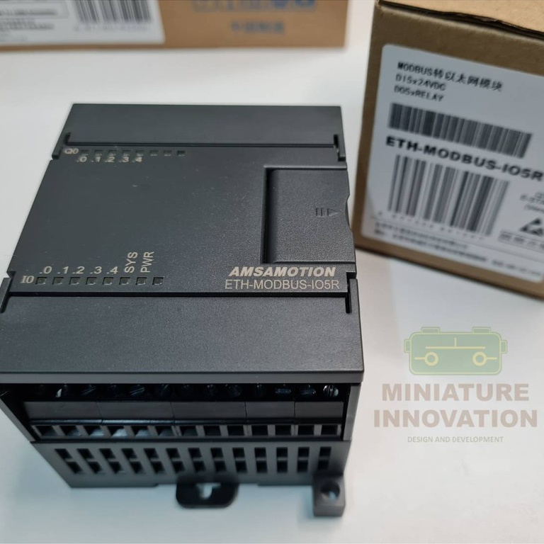 ETH-MODBUS-IO5R TCP Modbus RTU TCP TO RS232/RS485 5DI/5DO ประเภทรีเลย์ Ethernet โมดูล (MI-ETH-MODBUS