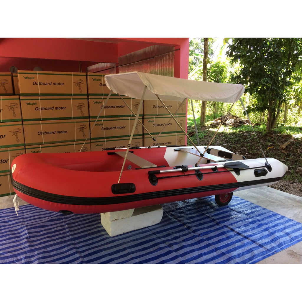 หลังคาเรือยางขนาดเล็ก ของไหม่ Brand new bimini top for inflatable boat