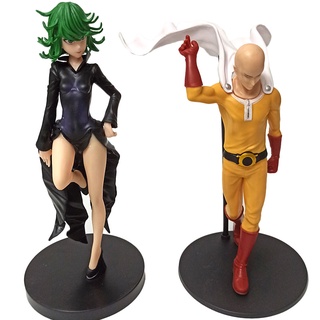 ตุ๊กตาฟิกเกอร์ One Punch Man Saitama Tatsumaki Japan Manga ขนาด 20 ซม. สําหรับเก็บสะสม