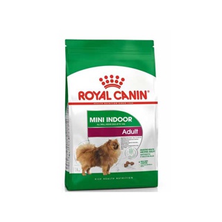 Royal Canin Mini Indoor Adult 3kg อาหารเม็ดสุนัขโต พันธุ์เล็ก เลี้ยงในบ้าน อายุ 10 เดือน-8 ปี (Dry Dog Food, โรยัล คานิน)