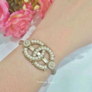 Chanel diamond bangle