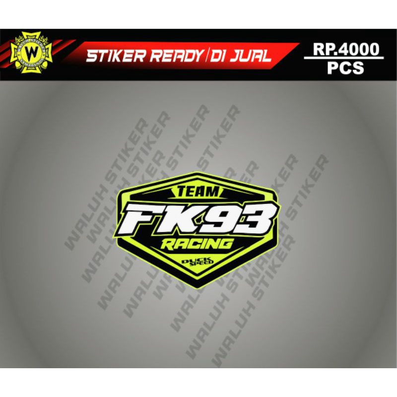 สติ๊กเกอร์ FK93S****