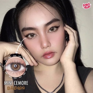 💎Mini Cemore brown/gray💎สายตาปกติถึง-5.00,-5.50,-6.00(Kitty kawaii)คิตตี้คาวาอิ