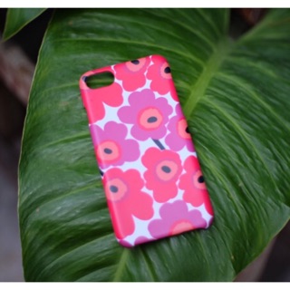 💢ฟรี EMS💢เคสมือถือ unikko case ดอกไม้ สีแดง 🌸