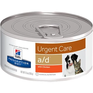 Hill's a/d Canine l Feline (156g) สำหรับสุนัขและแมว ระยะพักฟื้น กระป๋อง (หมดอายุ 09/2027)