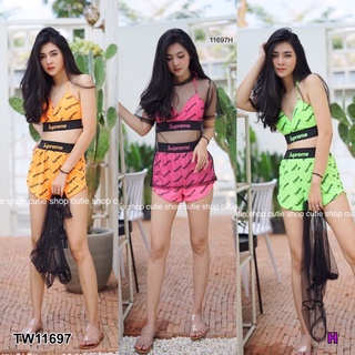 #11697 Set Sport Bikini 3 ชิ้น