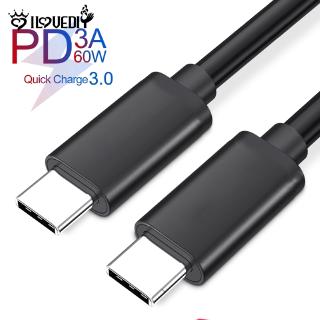 ( Ds ) Usb C To Usb C สายชาร์จเร็ว / 3a 20 V 60 W Type C Pd Ios