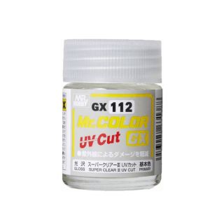 สีเคลืองเงากันแสง UV Mr.hobby Mr.color UV Cut GX112 Super clear UV cut (Gloss)